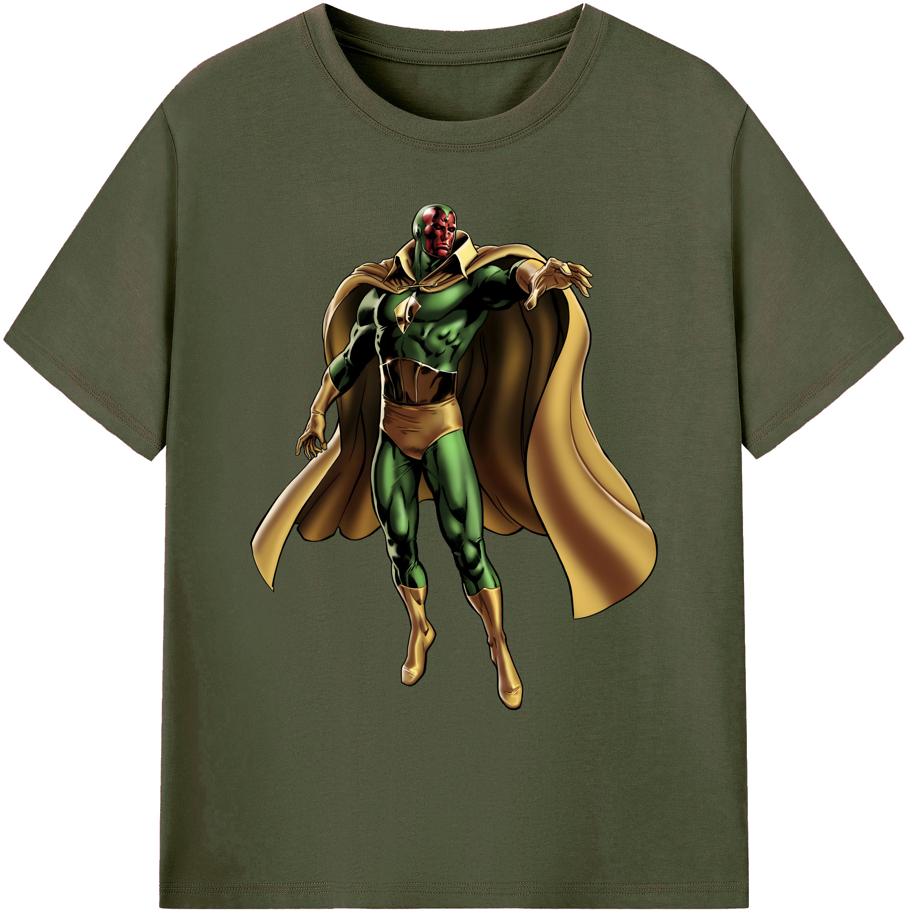 （画像用） アベンジャーズ The Avengers 綿100％ メンズ半袖Tシャツ｜肌触りやわらか＆通気性